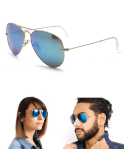 Rayban Bleu Miroir RB3025 11217