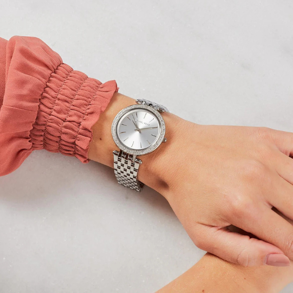 Montre Michael Kors Femme Argentée MK3190 - Image 9