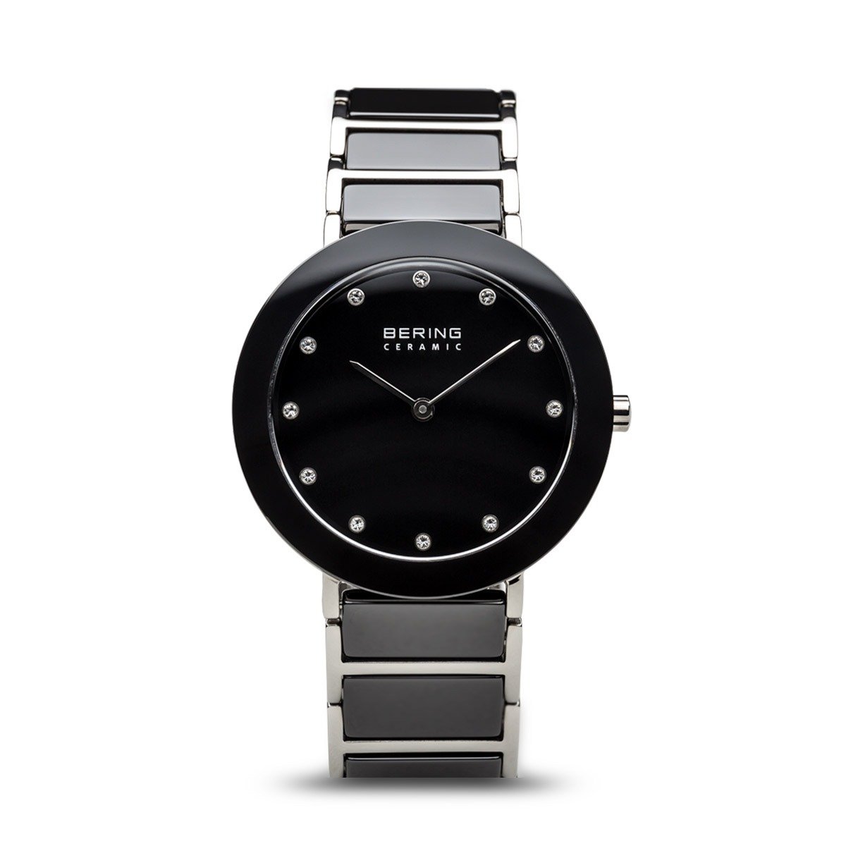 Beringtime Ceramic Argenté Brilliant Noir 11435-749