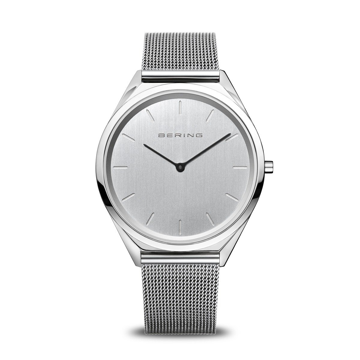 Beringtime Ultra Slim Argenté Brilliant 17039-000