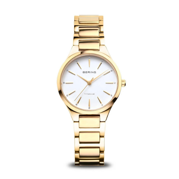 Montre Femme Bering Titane Doré 15630-734 - Image 2