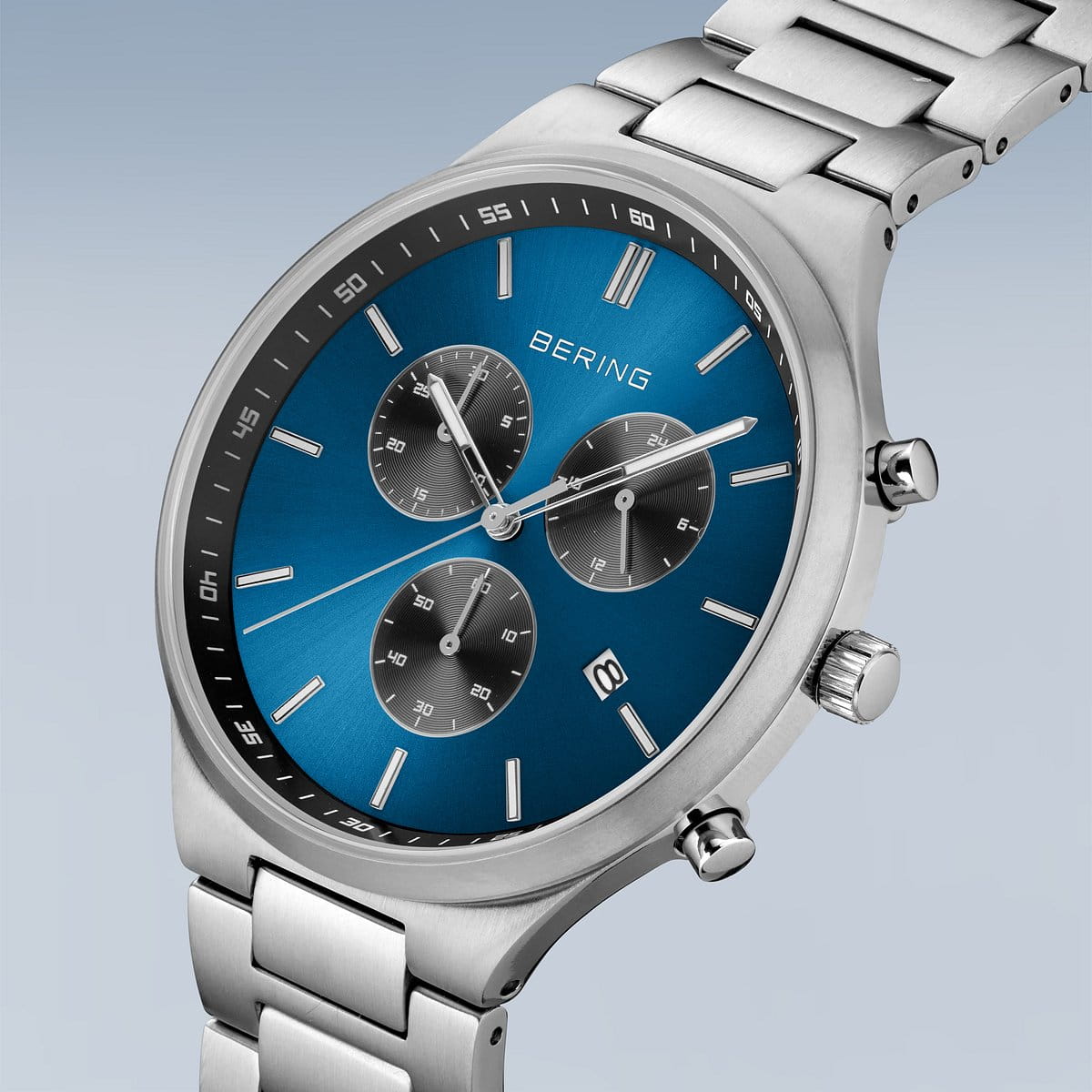 Montre BERING Chronograph Homme Bleu 11743-707 - Image 5