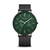 Montre Bering - Élégant Cadran Vert et Bracelet Milanais Noir