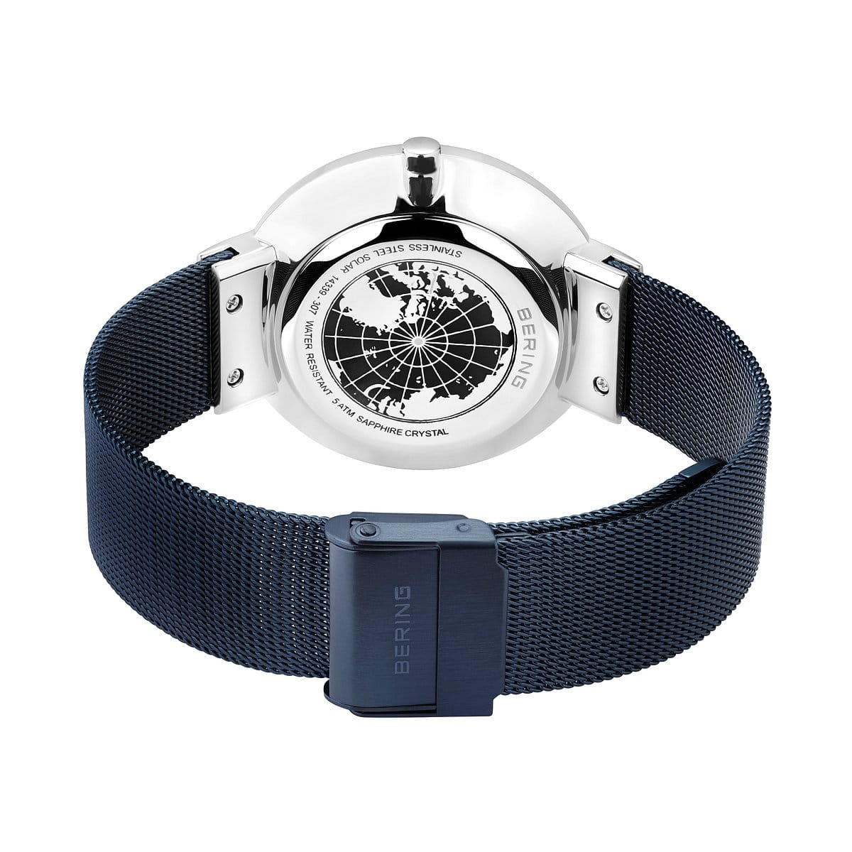 Montre Bering Solar homme bleu 14339-307-US - Image 2