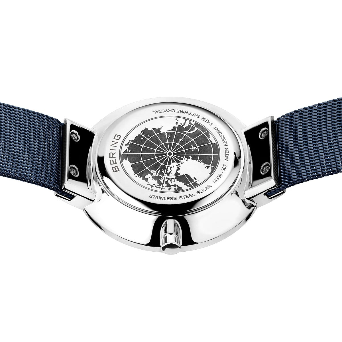 Montre Bering Solar homme bleu 14339-307-US - Image 3