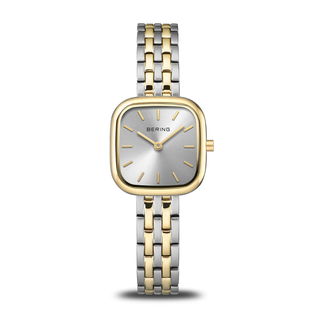Montre Bering bicolore avec cadran argenté – Élégance et style avec livraison rapide