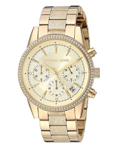 Montre Michael Kors MK5774 Femme – Chronographe Dorée Parker avec Cristaux