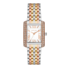 Montre Michael Kors Femme – Rectangulaire Trois Tons avec Cristaux